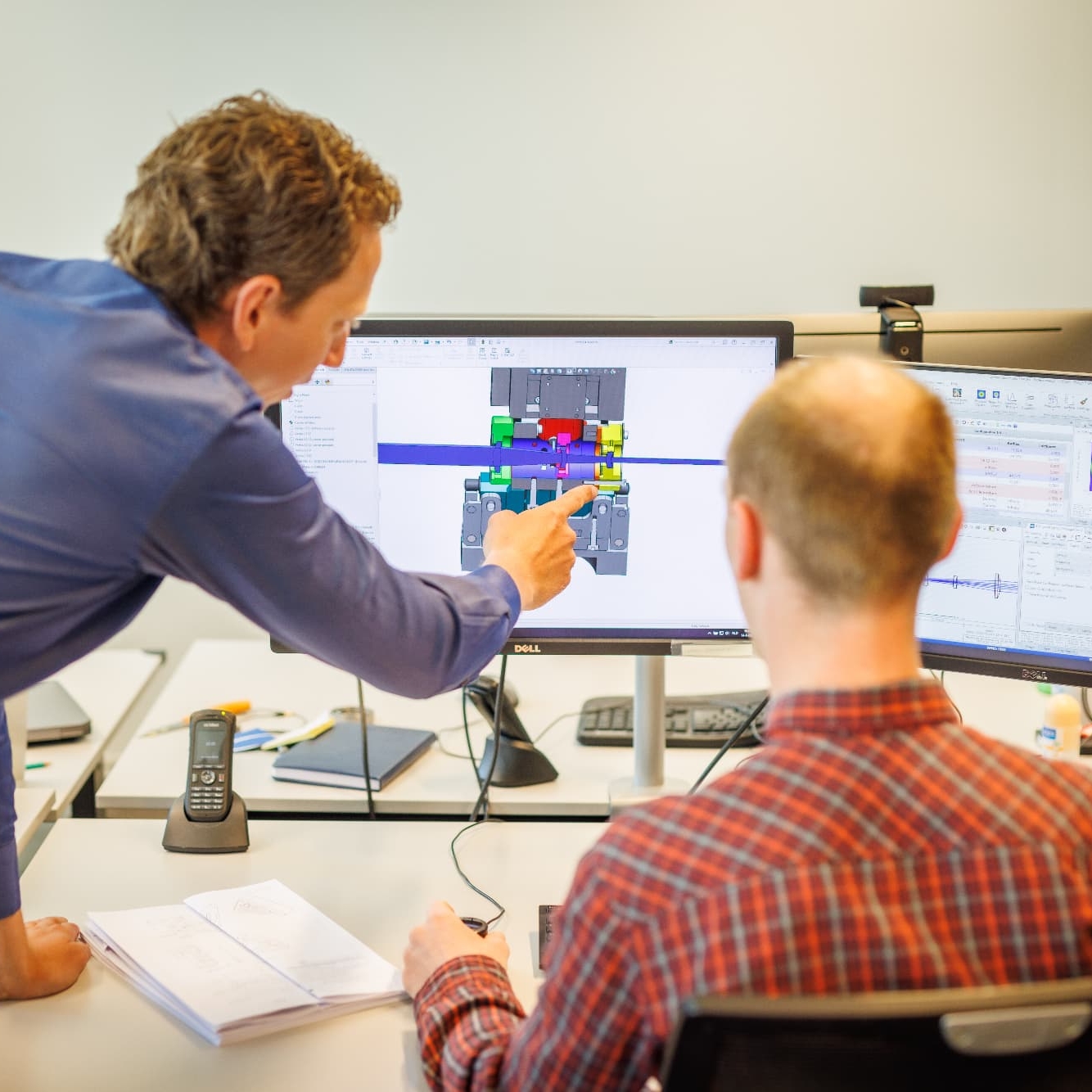 design, engineering and optical assembly