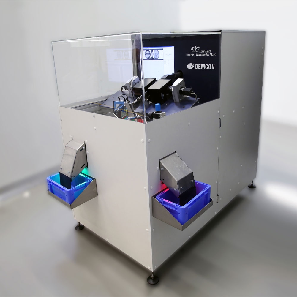 case-coin sorting machine-complex vision algorithm