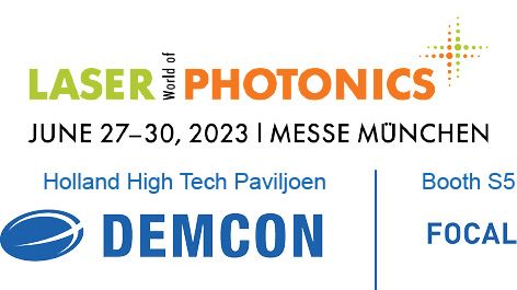 news-demcon focal at lasder world photonics